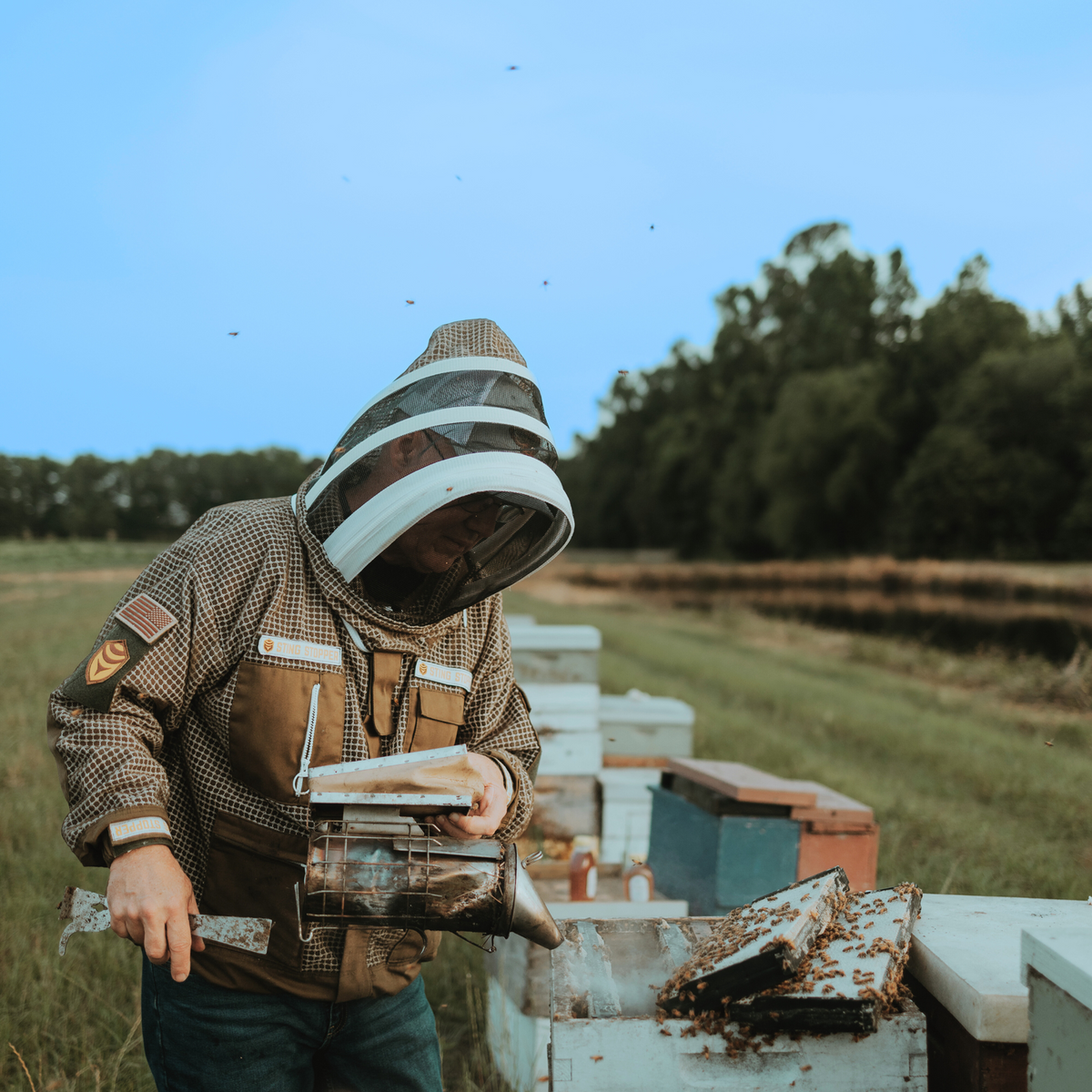 Professional Three Layer Ventilated Beekeeping Jacket
