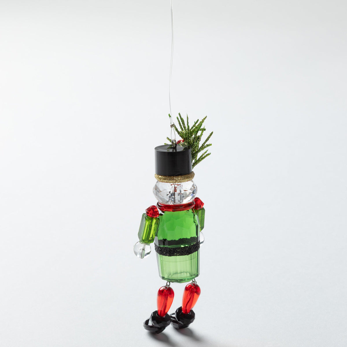 Sparkling Musician Nutcracker Ornament