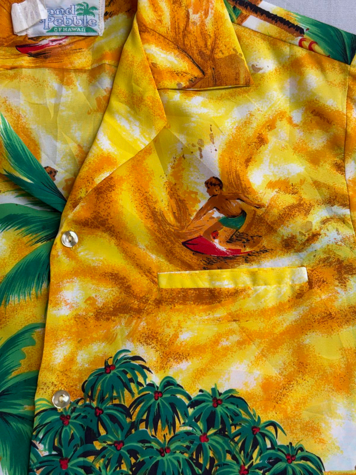 Sand Pebble Mens Hawaiian Shirt Surfing Made in Hawaii Shirt #weather @weather